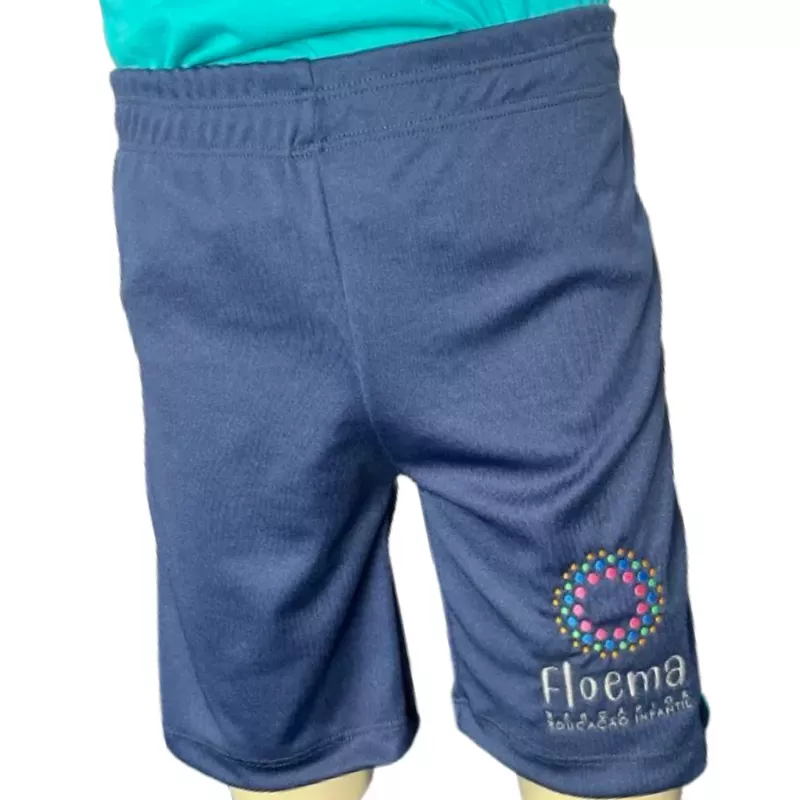 Bermuda De Helanca Bordado